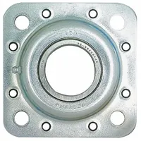 NTN Agricultural Disc Bearing: FD209RE, Round, 1.5 in Bore, Double Sealed, Flanged, 520 RPM