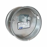3-5"dia SS Barometric Draft Control: Oil, For 3 in_4 in_5 in Duct Dia, Single Acting, 7 in L (MPN 4"RC)