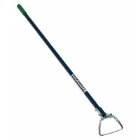SEYMOUR MIDWEST Loop Hoe: Steel Blade, 4 in Blade Wd, 6 in Blade Lg, Straight Handle Type (MPN 42100GR)