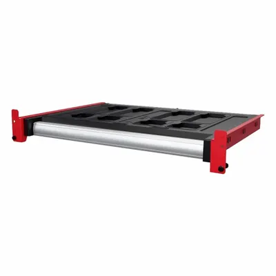 MILWAUKEE PACKOUT Rack drawer: 27 in W x 21 in D x 2 3/4 in H - PACKOUT Workshop Racking Systems