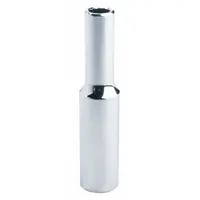 PROTO Socket: Metric, 1/4 in Drive Size, 8 mm Socket Size, 12-Point, Deep, Chrome, Socket (MPN J4708LTM)
