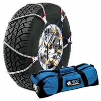 PEERLESS Tire Chain: Tire Chain, Light Duty Trucks/Medium Duty Trucks/SUVs, Alloy, Cable Chain Link (MPN SZ480)