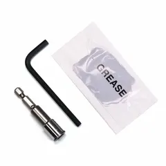 Replacement drive shaft for MALCO Turbo Crimper tools. Used to restore crimping function in HVAC and sheet metal applications for forming consistent joints on ductwork and metal piping.