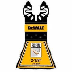 Pack of 25 open-back universal OIS mounted blades for plunge cutting in wood. Each blade has an overall length of 4 5/16 in. Suitable for making flush cuts in wooden materials during renovation, flooring, and trim work.
