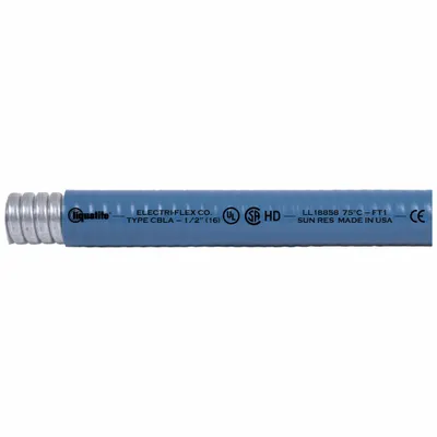 LIQUATITE ZHLA-18 Low Smoke & Flame Retardant Liquid-Tight - Low Smoke & Flame Retardant Liquid-Tight Flexible Metal Conduit