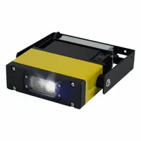 This 98 W red-light LED line projector projects a line signal for safety crane applications. It includes an LED projector with lens, delivering a red laser line for visual guidance. Used to define crane travel paths and hazard zones in industrial facilities