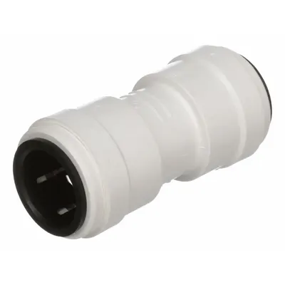 WATTS 3515-14 Polysulfone Push-to-Connect Tube Fitting, 3/4 in OD x 3/4 in OD - Polysulfone Push-to-Connect Tube Fittings