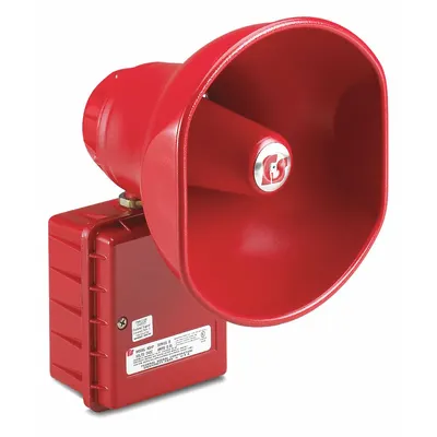 FEDERAL SIGNAL PA AM300 1-Way Horn Speaker - Horn Speakers