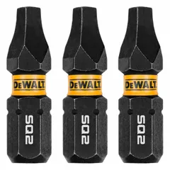 This 1-inch #2 Phillips insert bit is made from S2 steel for driving screws in wood, drywall, and light metal. The hex shank provides secure grip and torque transfer. Sold in a 3-pack.