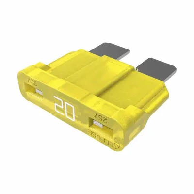 LITTELFUSE ATOF Series Fast-Acting Fuse, 20 A, 32 V DC, Indicating - Fast-Acting Fuses