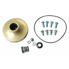 This seal kit and gasket set is designed for straight centrifugal pumps. It includes an O-ring and a Viton gasket. Compatible with Dayton brand pumps, it is used to replace worn seals and prevent leaks in pump applications.