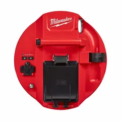 Wireless control hub for Milwaukee pipeline inspection reels. Enables remote operation of compatible reel models 3972-20, 3973-20, 3974-20, 3975-20, and 3976-20 without a direct cable connection.