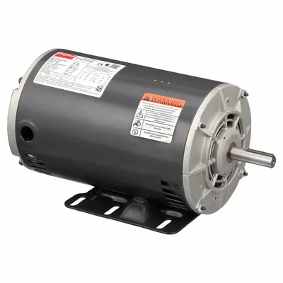 Dayton General Purpose Motor: Rigid Base Mount, Open Drip Proof, 2 hp, 230/460V AC - Rigid Base 3-Phase General Purpose AC Motors
