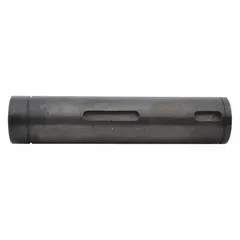 Replacement drum shaft for material handling equipment. Fits Dayton brand models. Used in maintenance and repair of compatible drum assemblies.