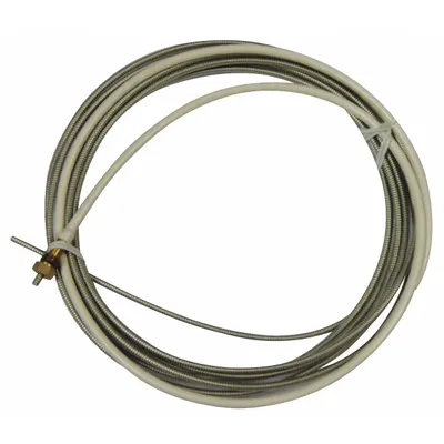 MILLER ELECTRIC Roughneck Liner, 0.045 in x 15 ft, Steel/Copper - Liners for Bernard, Miller & Hobart MIG Guns