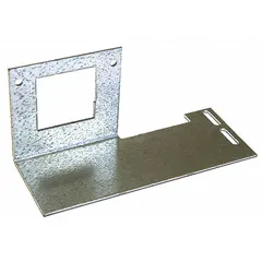 This mounting bracket is a replacement component for HVACR systems, used to secure pumps, valves, and tubing. It is compatible with manufacturer part number TFC120-DAY. Suitable for commercial and industrial applications.