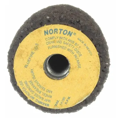 NORTON BlueFire 4NV ZA Grinding Cone - High-Performance Grinding Cones & Plugs for Stainless Steel & Nickel Alloys