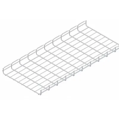 CABLOFIL Wire Mesh Cable Tray: 18 in Wd, 2 in Ht, 10 ft Lg, 91 lb, Steel - Straight Section Wire Mesh Trays