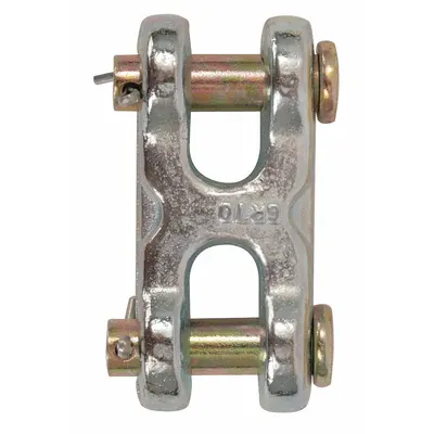 B/A PRODUCTS CO. Connecting Link: Double Clevis, Steel, 2 1/4 in Overall Lg - Double-Clevis Connecting Link