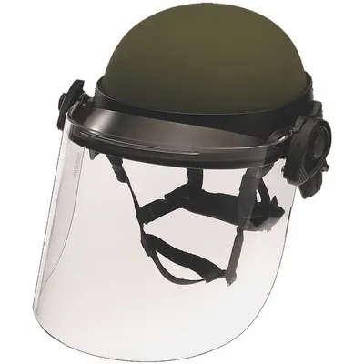 PAULSON Riot Control Face Shield: Universal, Polycarbonate - Riot Face Shields