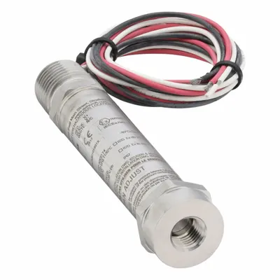 ASHCROFT Pressure Transmitter - Explosion-Proof with Conduit Connection & Wire Leads