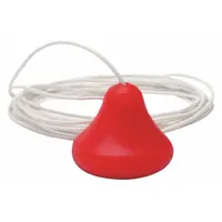 This pull cord station from CREST HEALTHCARE SUPPLY is designed for patient or staff activation in healthcare settings. It features a white finish and a PVC cord material, suitable for use in hospitals, nursing homes, and similar facilities where a manual call-for-assistance system is required