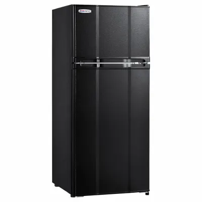 MICROFRIDGE 4.5 cu ft Top-Freezer Refrigerator, Black - Top-Freezer Refrigerators