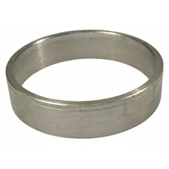 This wear ring is a seal kit and gasket component for straight centrifugal pumps. It reduces leakage between the impeller and casing to maintain pump efficiency. Compatible with Dayton pump models 4ZA54A, 4ZA57A, and 4ZA58A.