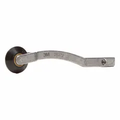 This replacement attachment arm is designed for corner sanding applications with compatible file belt sanders. It allows operators to reach tight angles and edges on metal, wood, or composite surfaces. Compatible with models 28366, 28367, 33573, and 33575.
