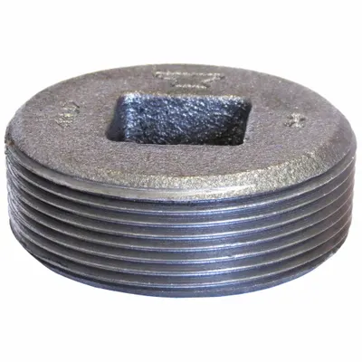 ANVIL Plug: 3/8 in, Threaded, 300 psi @ 150° F, Plug - Medium-Pressure Threaded Pipe Fittings