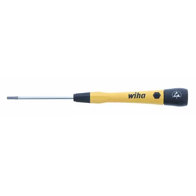 WIHA ESD-Safe Precision Hex Screwdriver: ESD Safe PicoFinish, Std Lg - ESD-Safe Precision Hex Screwdrivers