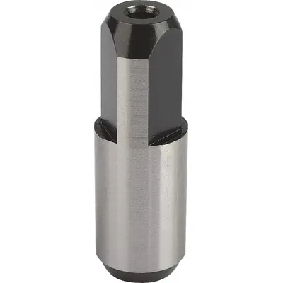 KIPP Diamond Locating Pin: Diamond, Tool Steel, 8 mm Shank Outside Dia - Extractable Diamond Locating Pins