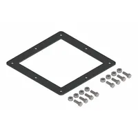 Wireway Gasket and Screws: 6 in Wd, 6 in Ht, 6 in Lg, Steel (MPN F66WG)
