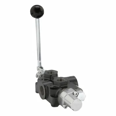CHIEF Directional Control Valve: Four-Way / Three Positions, Tandem Center - Manual Spool Monoblock Valves