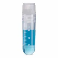 APPROVED VENDOR Cryogenic Vial: Cryogenic, Polypropylene, 2 mL, 12.2 mm Body Dia, Sterile, Colorless (MPN 3034-2-RB)