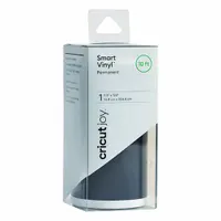 Permanent adhesive vinyl for die-cutting machines. Suitable for creating labels, decals, and signs for indoor or outdoor use. The 120-inch length and 5.5-inch width enable long, continuous cuts without a cutting mat