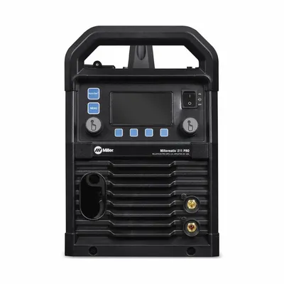 MILLER ELECTRIC Millermatic 211 PRO MIG Welder, MIG Pack with Running Gear - Miller Millermatic