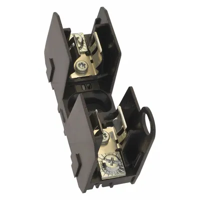 BUSSMANN Fuse Block: Open Block Design, 1 Pole, 600 V AC, Box Lug - Fuse Blocks for UL Class H & K Fuses