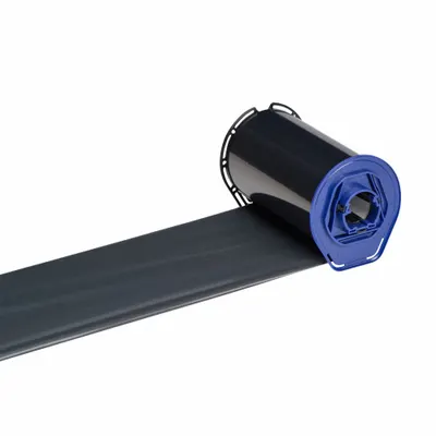 BRADY Single-Color Ribbon, Black, Resin, R6600 Series, I75-R6607 - Brady Single-Color Ribbons