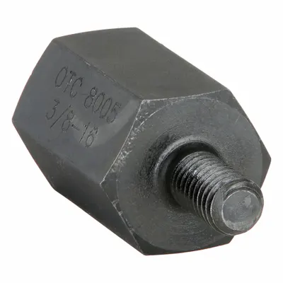 OTC Threaded Adapter: 5/8"-18 End 1 Thread Size, Female, Male, 3/8"-16 End 2 Thread Size - Threaded Adapters for Push-Pullers