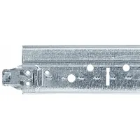 ARMSTRONG Main Beam: Mfr Part # 8300XRWH, 144 in Overall Lg, 1 11/16 in Overall Ht, Galvanized Steel