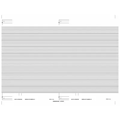 Honeywell BN 30752499-002 Universal Strip Chart Paper Roll - Strip Chart Paper Compatible with Honeywell