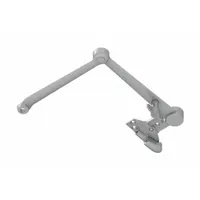 This replacement arm is designed for use with LCN 4040XP series door closers. Constructed of aluminum, it features a cushion arm type and an adjustable spring to control door closing speed and force. The arm is ADA compliant, making it suitable for commercial and institutional applications where accessibility is required