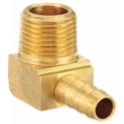 PARKER 129HB-5-6 Brass Multipurpose Rigid Barbed Hose Fitting - Brass Multipurpose (Air, Water, Chemical) Rigid Barbed Hose Fittings