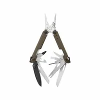 LEATHERMAN Multi-Tool Plier: Multi-Tool Plier, 20 Tools, 20 Functions, 4 1/4 in Closed Lg, Bronze (MPN 833329)
