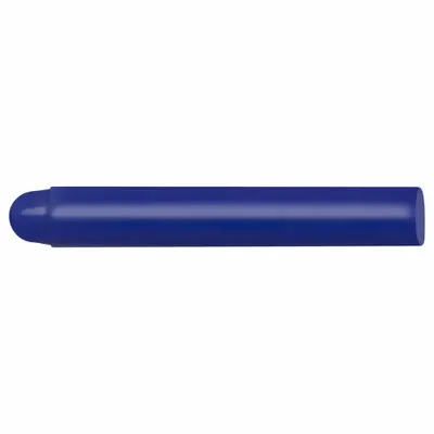 MARKAL Wax Lumber Crayon, 17 mm Tip, Blue, 70°F to 100°F, 82452G - Wax Lumber Crayons