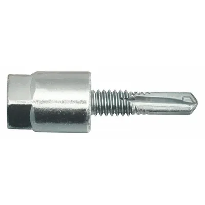 DEWALT PFM2231200 Vertical Rod Hanger, Steel, 1/4 in Screw, 2-1/4 in L, 25-Pack - Rod Hangers for Steel