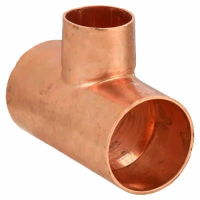 STREAMLINE Wrot Copper Tube Fitting Tee - Wrot Copper Tube Fittings