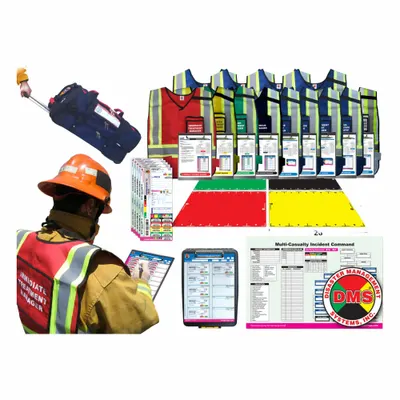 DISASTER MANAGEMENT SYSTEMS Rapid Response Kit DMS-05002RD - Incident & Triage Management Kits