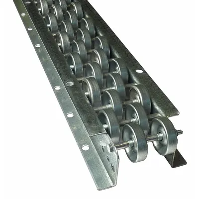 ASHLAND CONVEYOR Flow Rail: Skate Wheel - Light-Duty General Purpose Skate Wheel Flow Rails